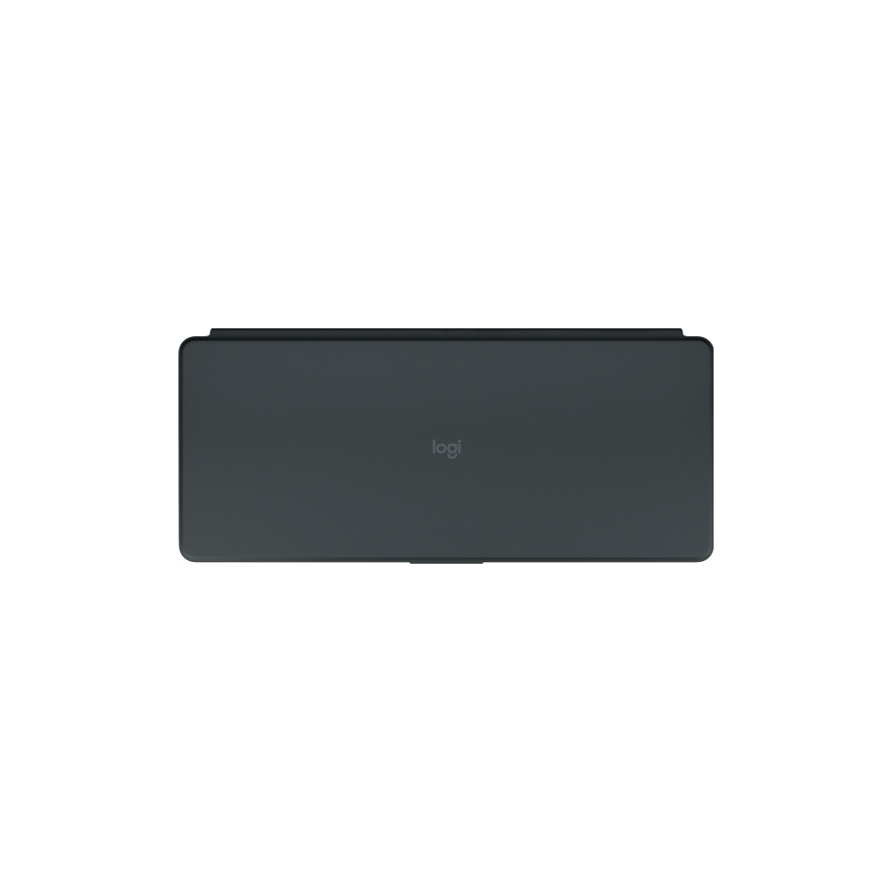 Produktbild för Logitech Keys-To-Go 2 - tangentbord - inbyggt skydd - QWERTY - USA, internationellt - grafit Inmatningsenhet