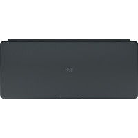 Produktbild för Logitech Keys-To-Go 2 - tangentbord - inbyggt skydd - QWERTY - USA, internationellt - grafit Inmatningsenhet