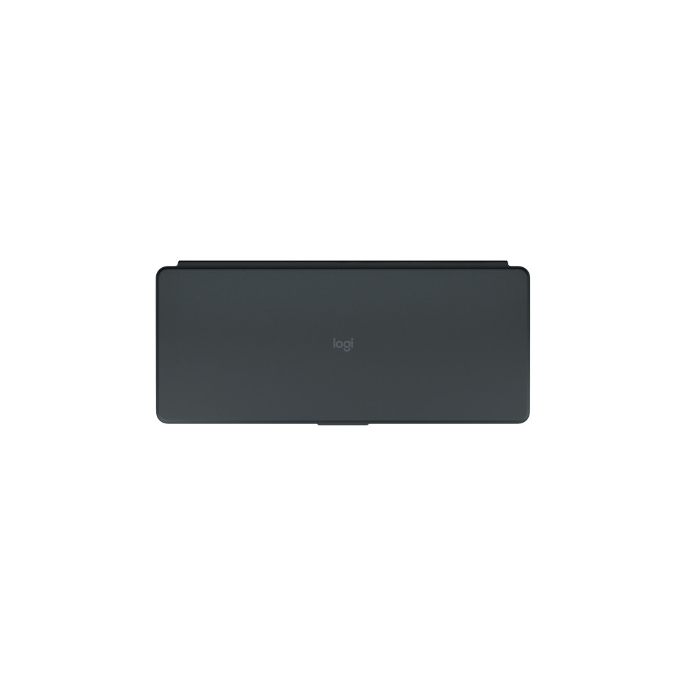 Produktbild för Logitech Keys-To-Go 2 - tangentbord - inbyggt skydd - QWERTY - USA, internationellt - grafit Inmatningsenhet