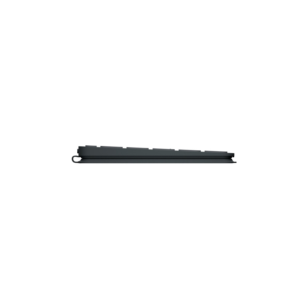 Produktbild för Logitech Keys-To-Go 2 - tangentbord - inbyggt skydd - QWERTY - USA, internationellt - grafit Inmatningsenhet