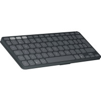 Produktbild för Logitech Keys-To-Go 2 - tangentbord - inbyggt skydd - QWERTY - USA, internationellt - grafit Inmatningsenhet