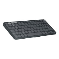Produktbild för Logitech Keys-To-Go 2 - tangentbord - inbyggt skydd - QWERTY - USA, internationellt - grafit Inmatningsenhet