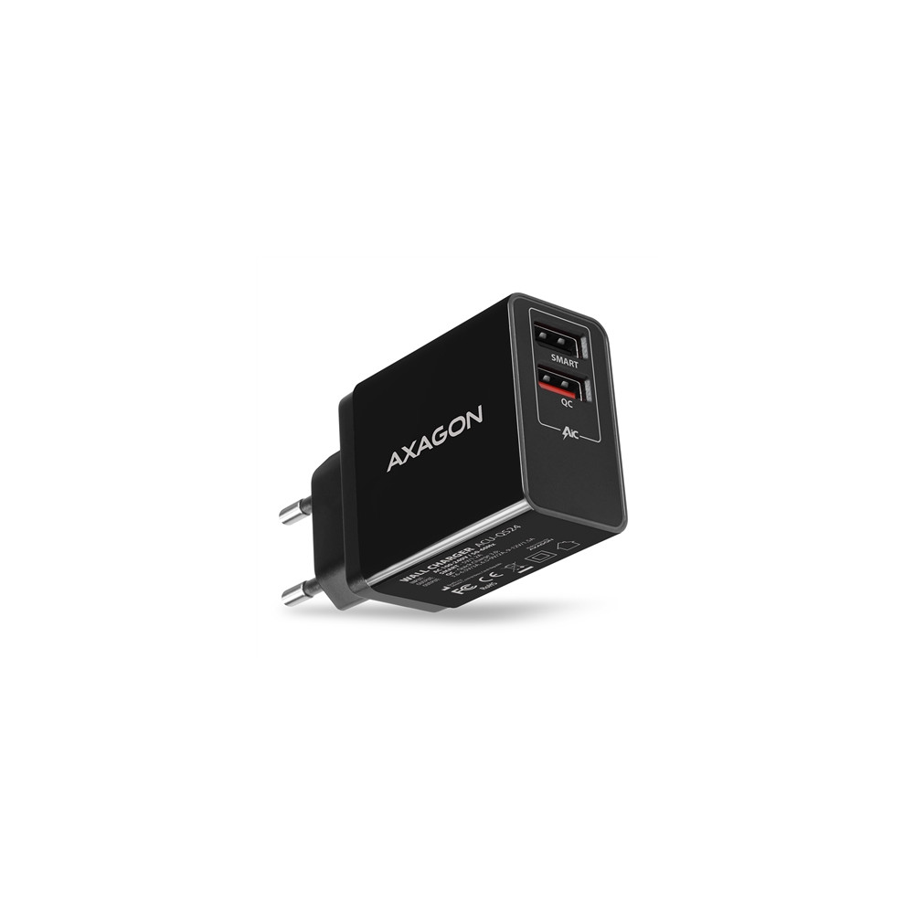 Produktbild för AXAGON ACU-QS24 strömadapter - USB typ A - 24 Watt