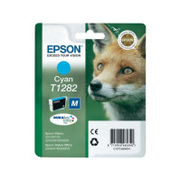 Produktbild för Epson T1282 - M-storlek - cyan - original - bläckpatron