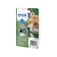 Produktbild för Epson T1282 - M-storlek - cyan - original - bläckpatron