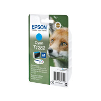 Produktbild för Epson T1282 - M-storlek - cyan - original - bläckpatron