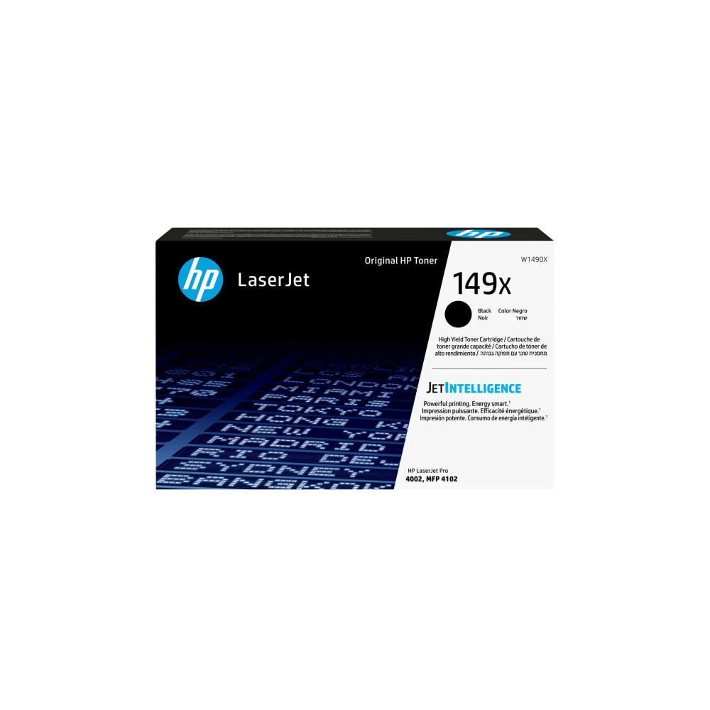 Produktbild för HP 149X - hög kapacitet - svart - original - LaserJet - tonerkassett (W1490X)