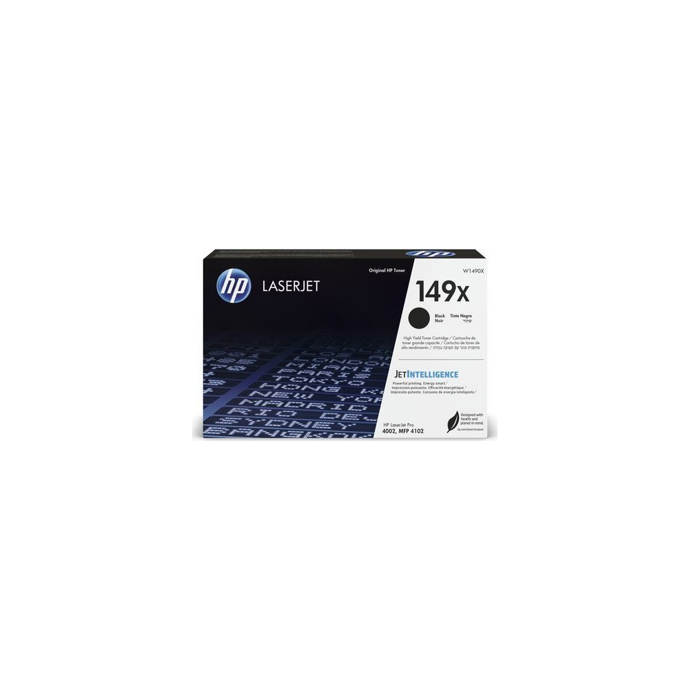 Produktbild för HP 149X - hög kapacitet - svart - original - LaserJet - tonerkassett (W1490X)