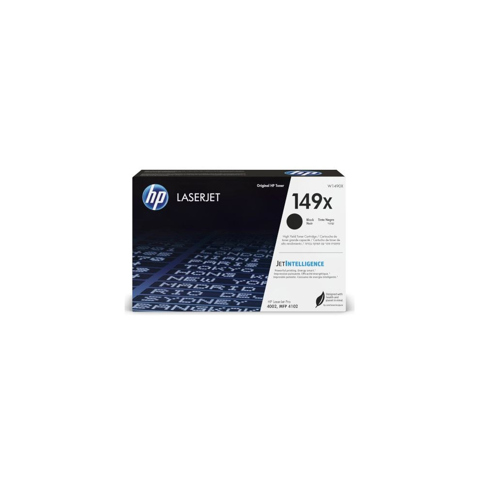 Produktbild för HP 149X - hög kapacitet - svart - original - LaserJet - tonerkassett (W1490X)