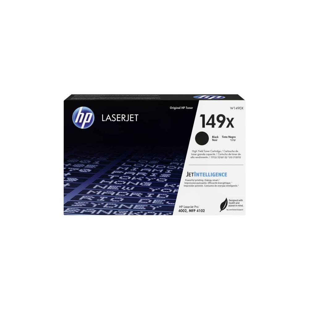 Produktbild för HP 149X - hög kapacitet - svart - original - LaserJet - tonerkassett (W1490X)