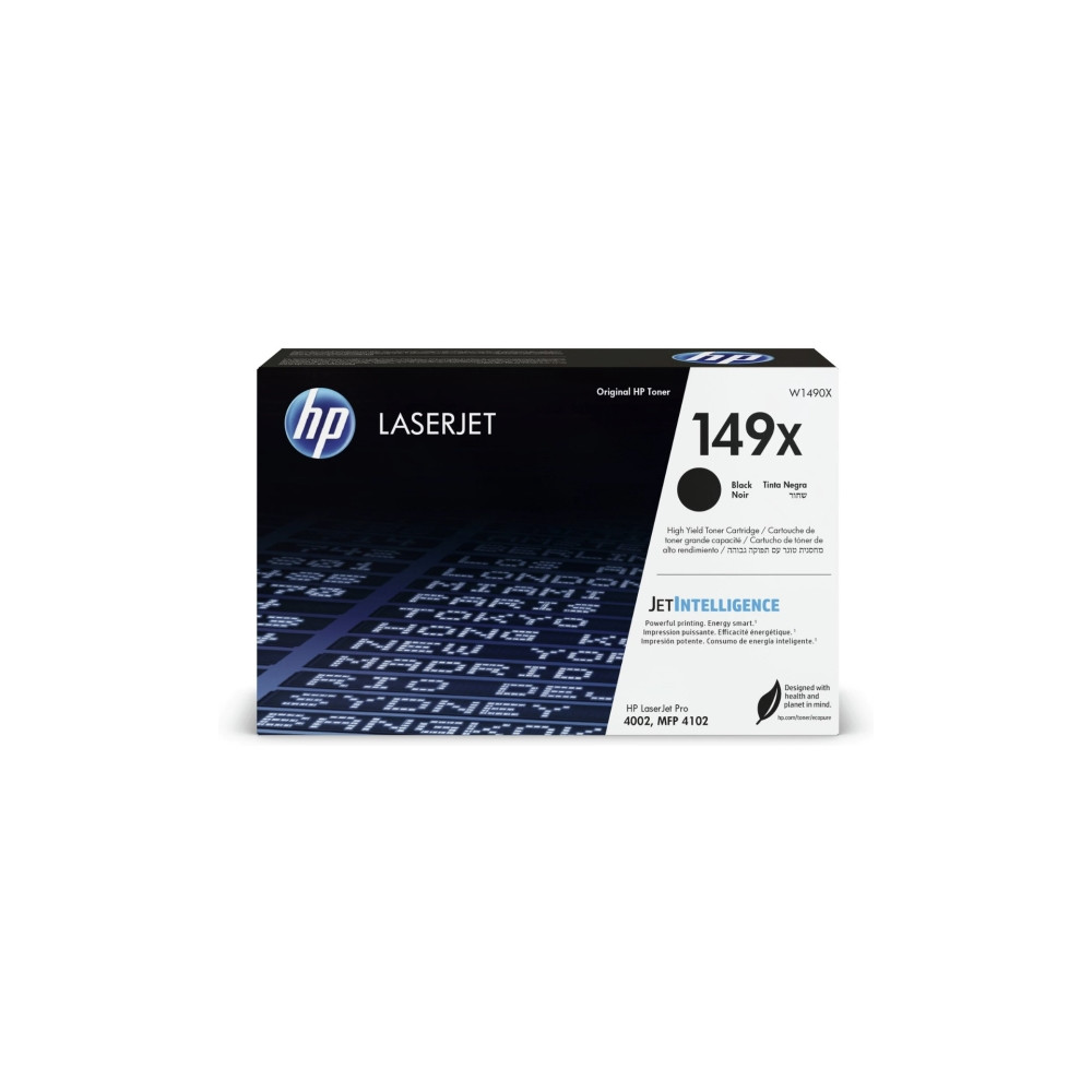 Produktbild för HP 149X - hög kapacitet - svart - original - LaserJet - tonerkassett (W1490X)