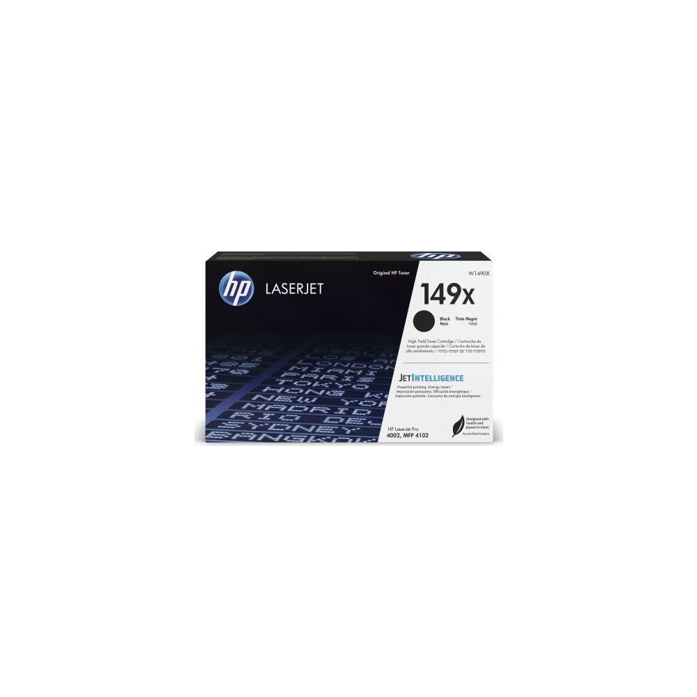 Produktbild för HP 149X - hög kapacitet - svart - original - LaserJet - tonerkassett (W1490X)