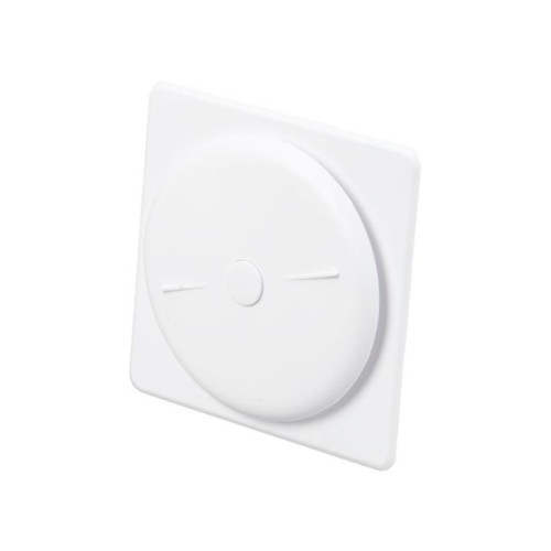 DUKA Ventilation Tallbackventil Ø97 mm spiro vit med rund anslutning, typ 68....