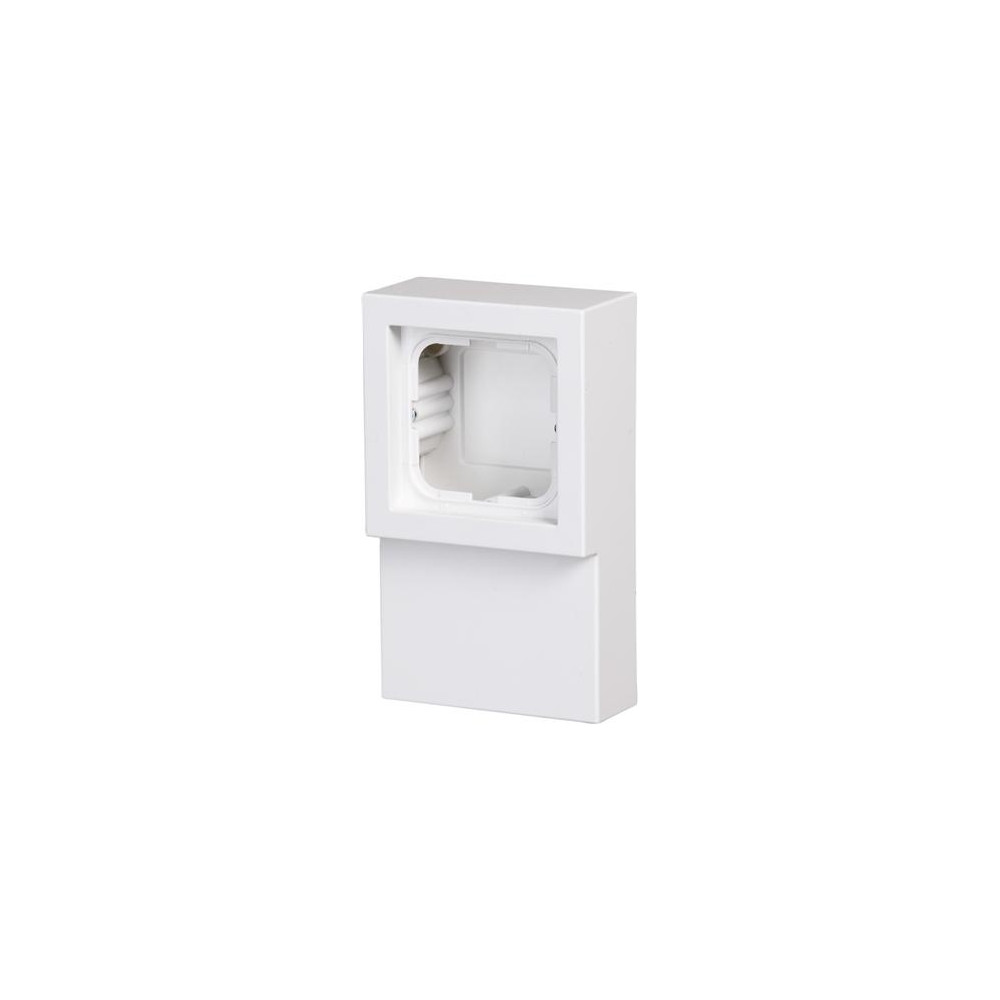 Produktbild för ABB Impressivo panelunderlägg 1 modul vit högglans (RAL9016)...