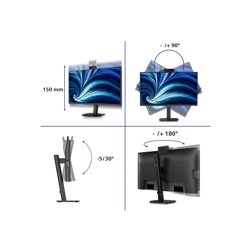 Produktbild för Philips 27B2N3500JH - 3000 Series - LED-skärm - 27"