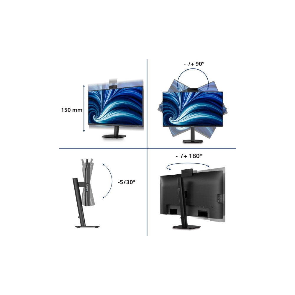 Produktbild för Philips 27B2N3500JH - 3000 Series - LED-skärm - 27"