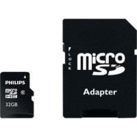 Produktbild för Philips FM32MP45B - flash-minneskort - 32 GB - microSDHC