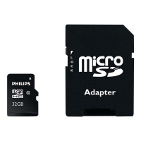 Produktbild för Philips FM32MP45B - flash-minneskort - 32 GB - microSDHC