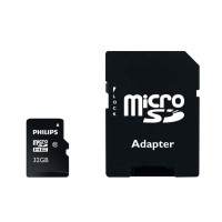 Produktbild för Philips FM32MP45B - flash-minneskort - 32 GB - microSDHC