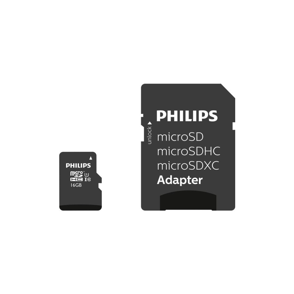 Produktbild för Philips FM32MP45B - flash-minneskort - 32 GB - microSDHC