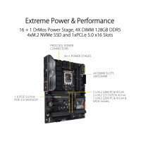 Produktbild för ASUS TUF GAMING Z790-PLUS WIFI - moderkort - ATX - LGA1700-uttag - Z790