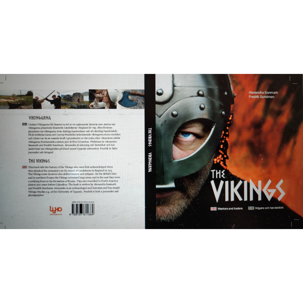 Produktbild för The Vikings : warriors and traders = Vikingarna : krigare och handelsfolk (bok, kartonnage)
