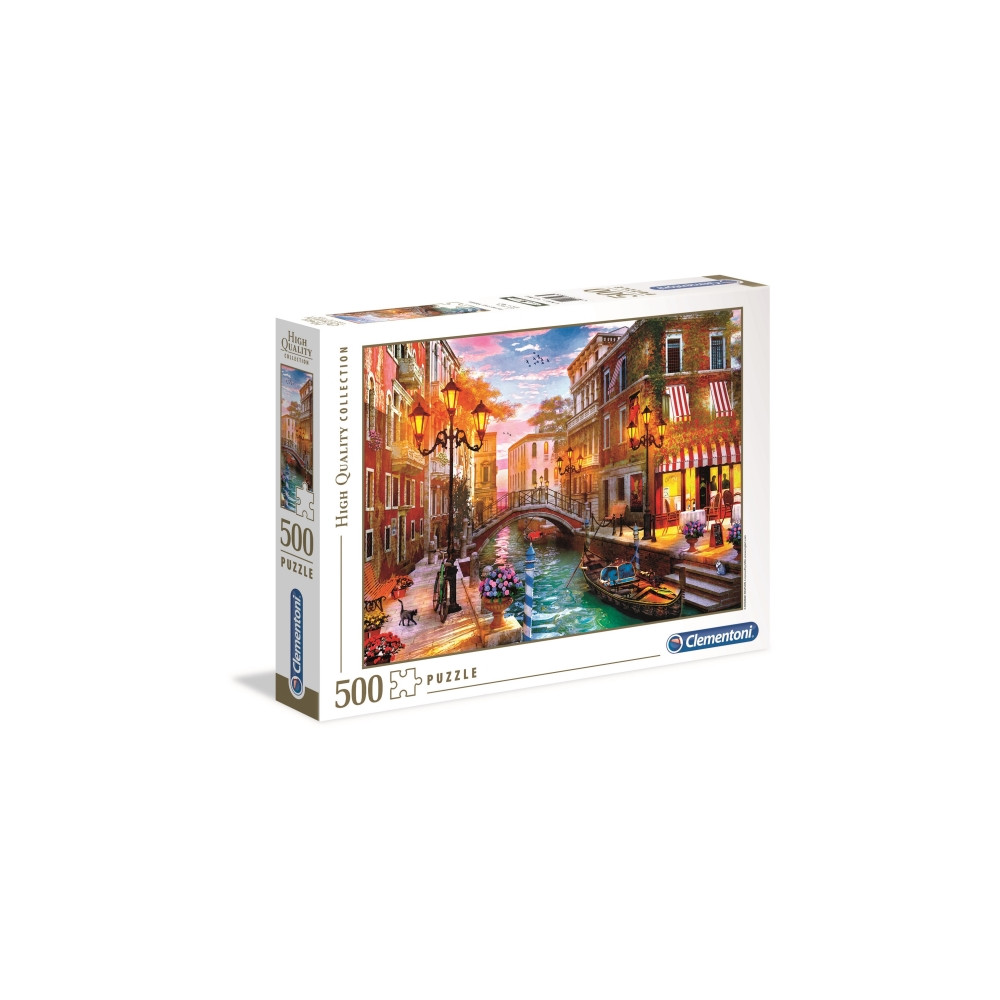 Produktbild för Clementoni High Quality Collection - Solnedgång över Venedig
