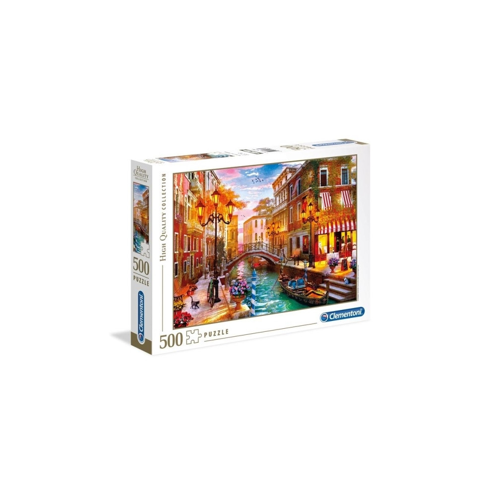 Produktbild för Clementoni High Quality Collection - Solnedgång över Venedig