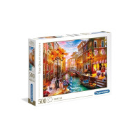 Produktbild för Clementoni High Quality Collection - Solnedgång över Venedig