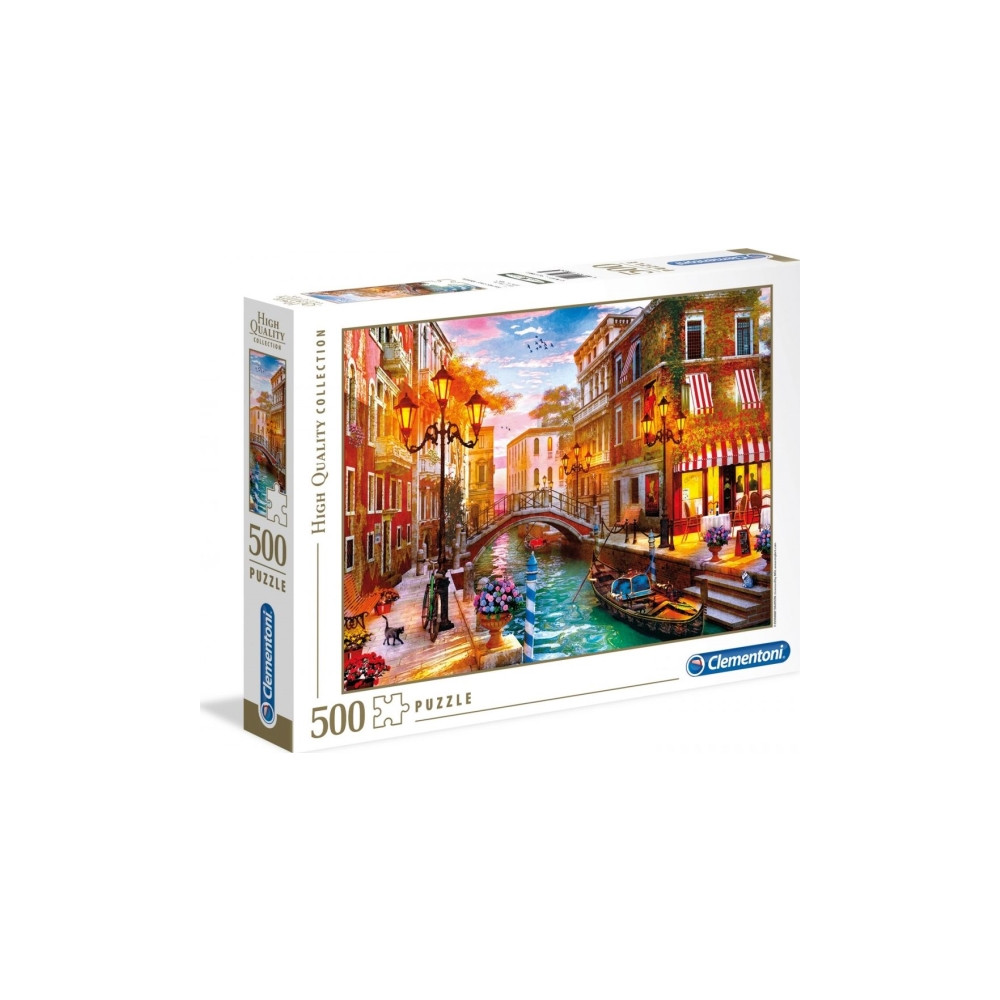 Produktbild för Clementoni High Quality Collection - Solnedgång över Venedig