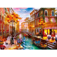Produktbild för Clementoni High Quality Collection - Solnedgång över Venedig