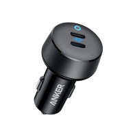Produktbild för Anker Nano strömadapter för bil - 2 x USB-C, USB - 167.5 Watt - med USB-C-kabel (1m)