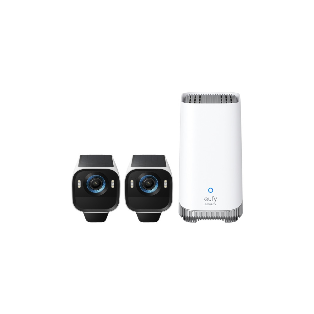 Produktbild för Eufy eufyCam S3 Pro - nätverksövervakningskamera - kula - med HomeBase S380