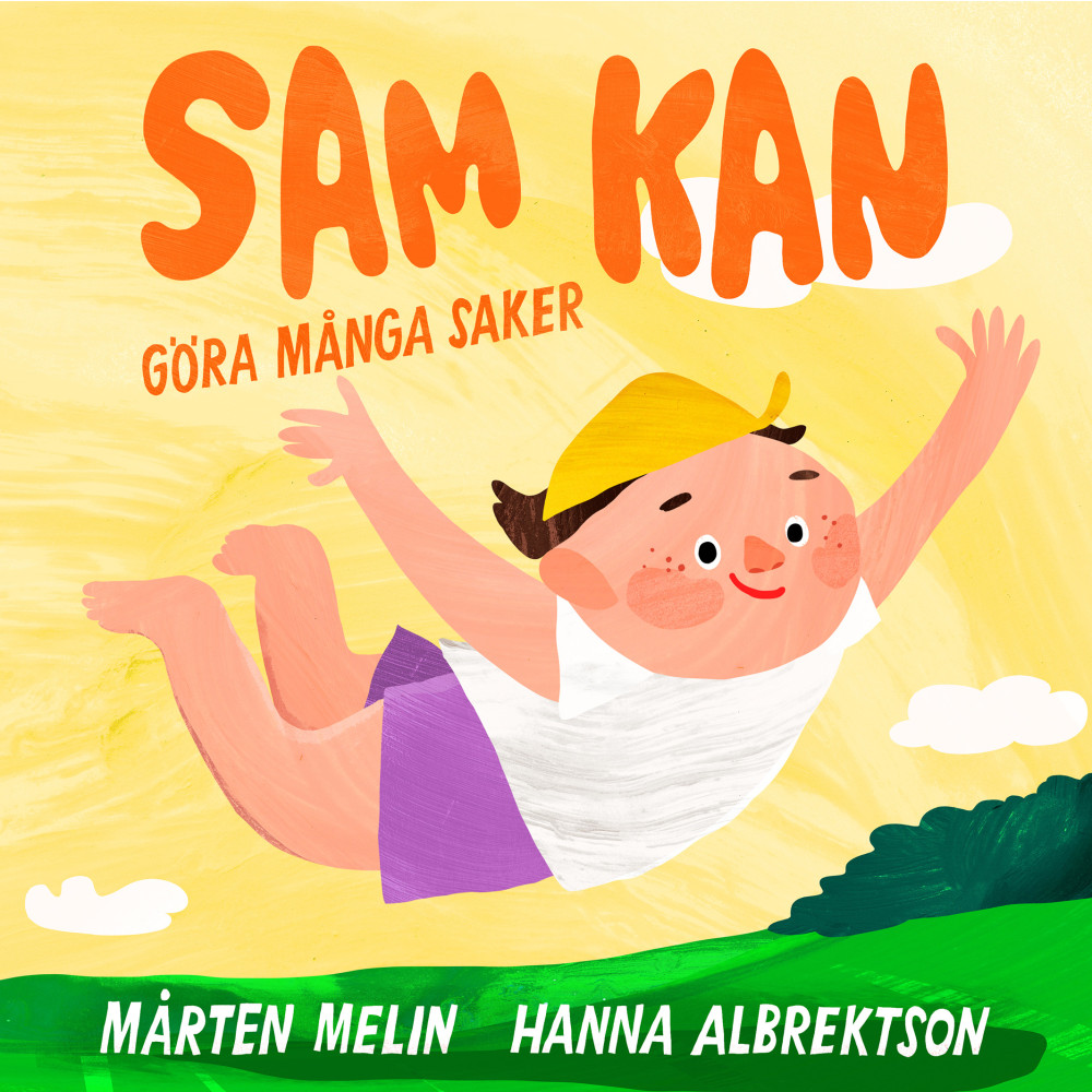Produktbild för Sam kan göra många saker (bok, board book)