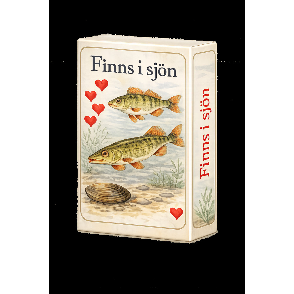 Produktbild för Finns i sjön : Snabbquiz (bok)