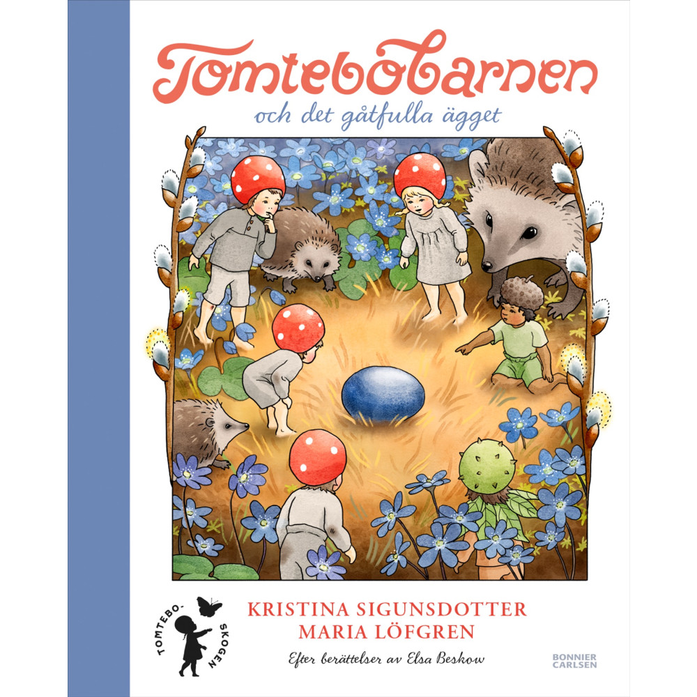 Produktbild för Tomtebobarnen och det gåtfulla ägget (bok, halvklotband)