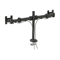Produktbild för Neomounts FPMA-D960DG monteringssats - fullständig rörelse - för 2 LCD-bildskärmar - svart