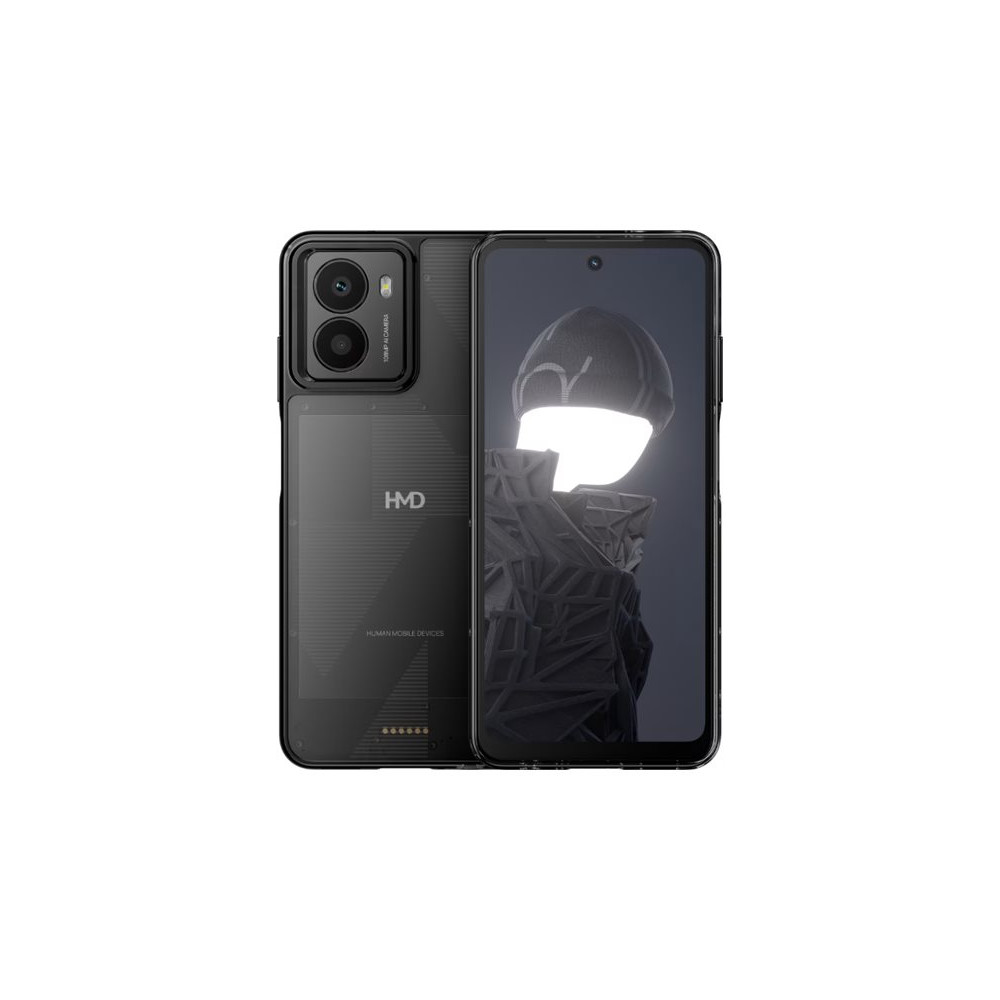 Produktbild för HMD Fusion - svart - 5G pekskärmsmobil - 256 GB - GSM
