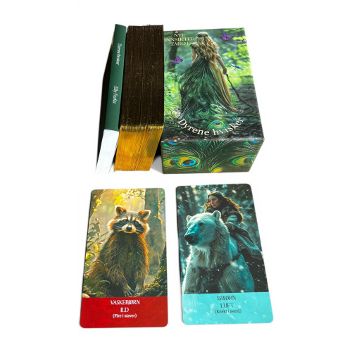 Elly Forfot Dyrene hvisker – Norsk Tarot- og Orakelkortlek av Nye innsikter tarot