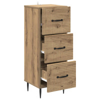 Produktbild för Lådans skåp Artisan-ek 33 x 34,5 x 89,5 cm Konstruerat trä
