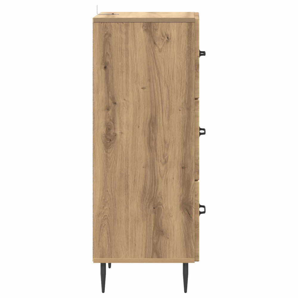 Produktbild för Lådans skåp Artisan-ek 33 x 34,5 x 89,5 cm Konstruerat trä