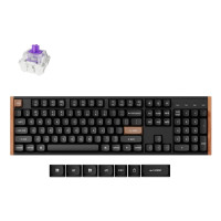 Produktbild för Keychron K10 HE - tangentbord - 100% full size - svart Inmatningsenhet