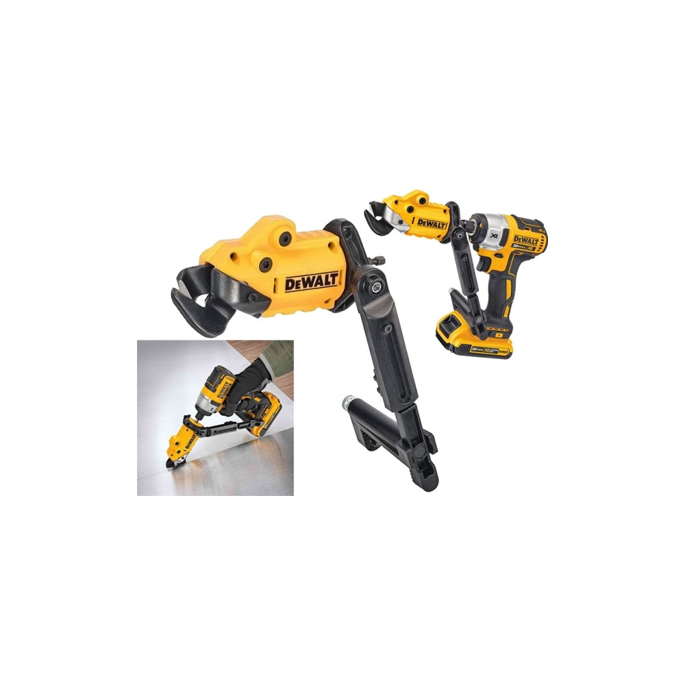Produktbild för DeWALT DT70620, Universal cutting adapter, DeWALT, Svart, Me...