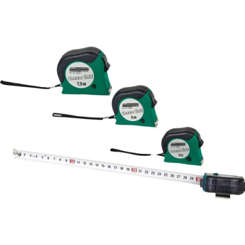 Brüder Mannesmann BRÜDER MANNESMANN måttband 5,0 m (3 stopp, varav 1 fast stop...