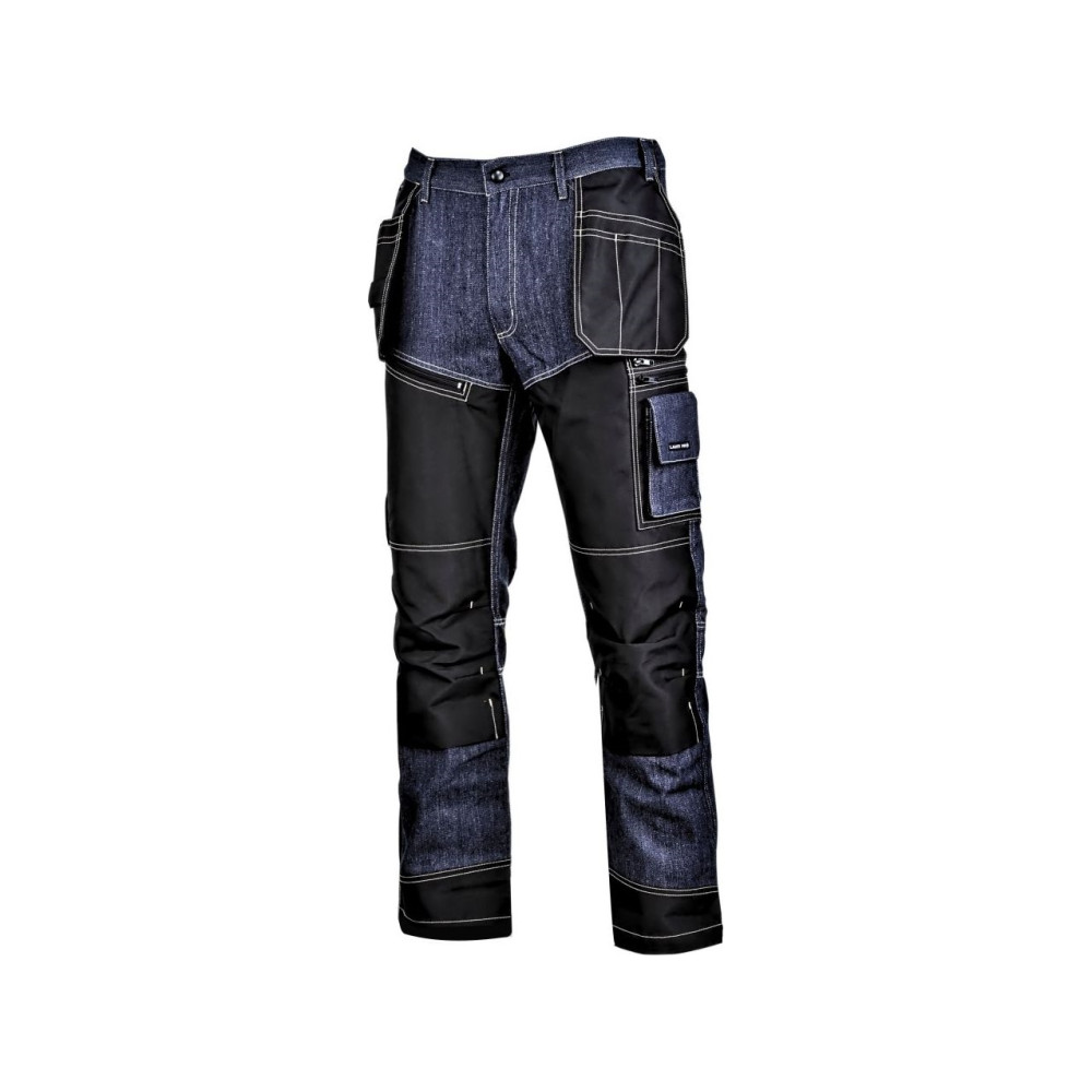 Produktbild för Lahti Pro jeansbyxor blå med förstärkningar, "3XL", CE, LAHT...