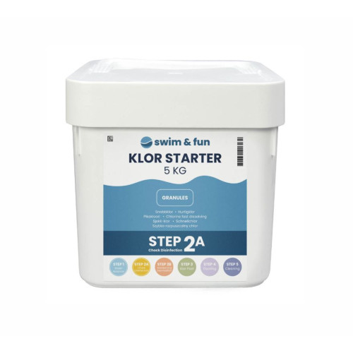 Swim&fun Swim&Fun Klor Starter Snabblösande Granulat