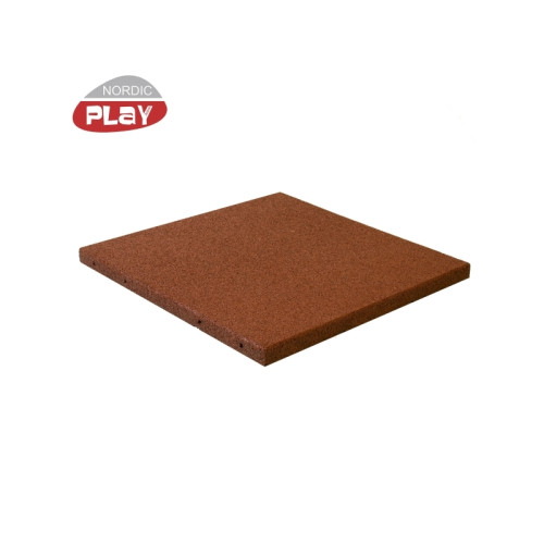 Falk Falk gummiplatta 50x50x3 cm röd NORDIC PLAY Active (810-167)