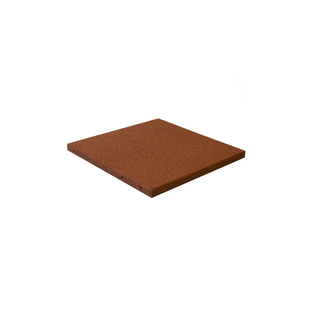 Produktbild för Falk gummiplatta 50x50x3 cm röd NORDIC PLAY Active (810-167)