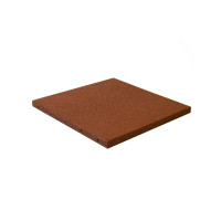 Produktbild för Falk gummiplatta 50x50x3 cm röd NORDIC PLAY Active (810-167)