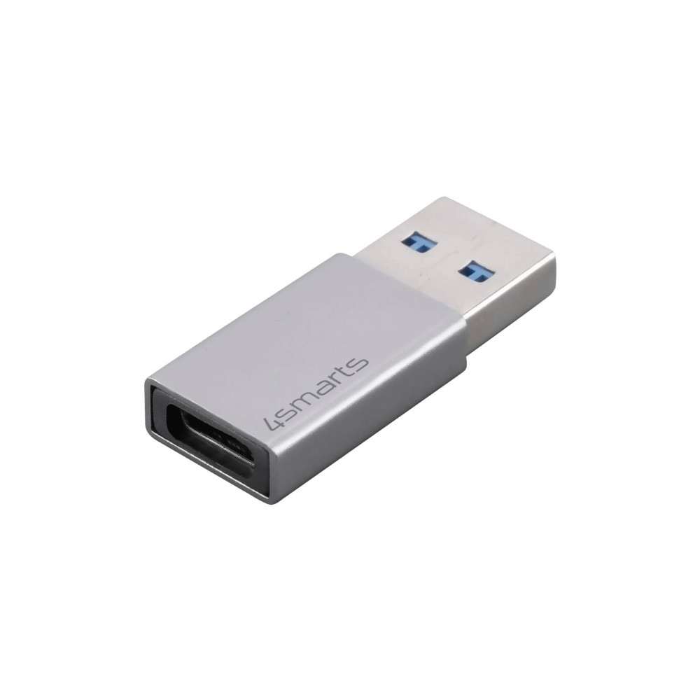 Produktbild för 4smarts 540275, USB Typ-A, USB Typ-C, Hanstik, Grå, Passiv,...